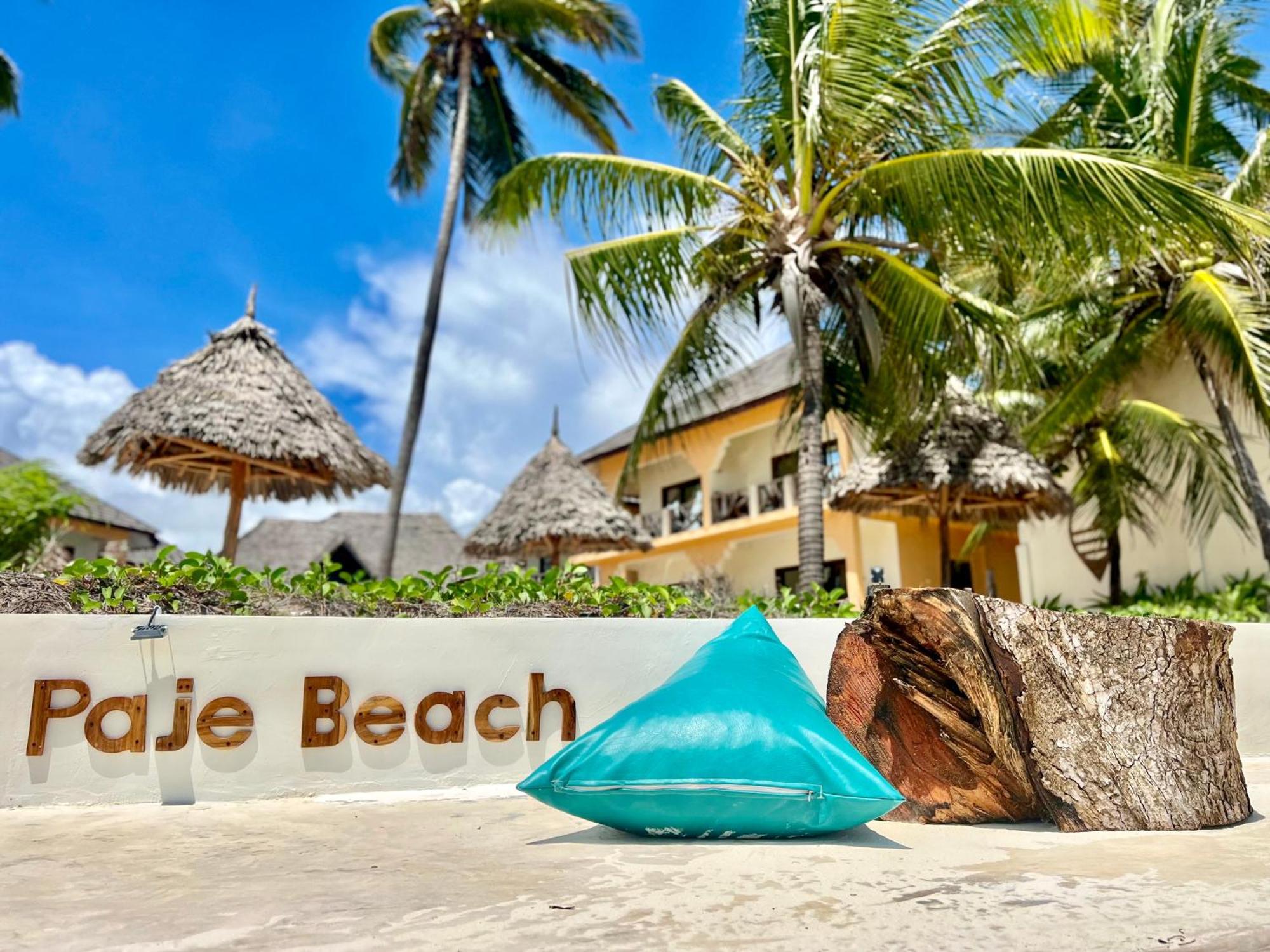 Mahali Zanzibar Hotel Paje Bagian luar foto